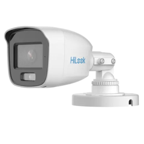 HiLook By Hikvision HD Analogue 4 2MP Bullet Camera Kit (White)