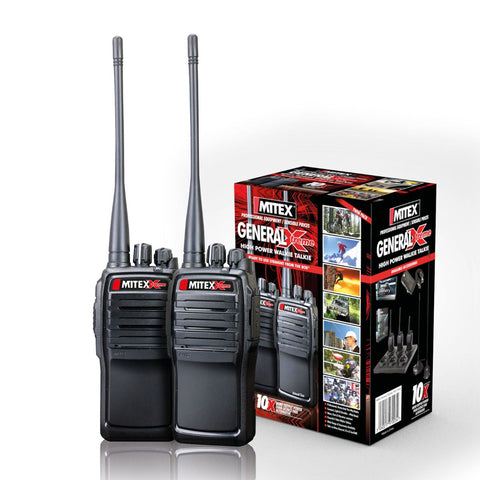 Mitex General Xtreme Twin Pack IP66 UHF 1500mah