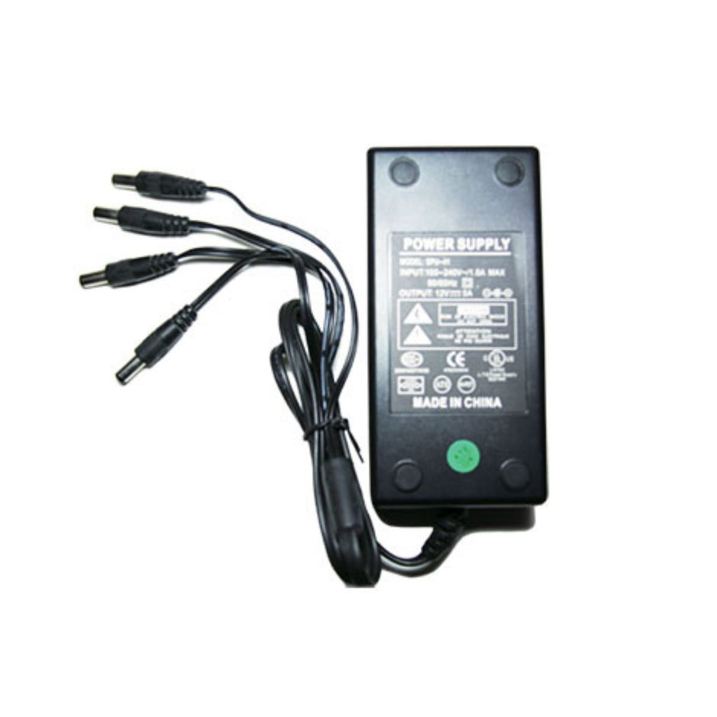 4 Way in-line PSU power supply for 8 megapixel analogue camera and DVR