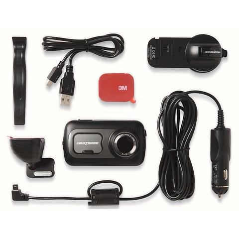 Nextbase 522GW Dash Cam, what comes in the box? HD, 2560 x 1440 pixels