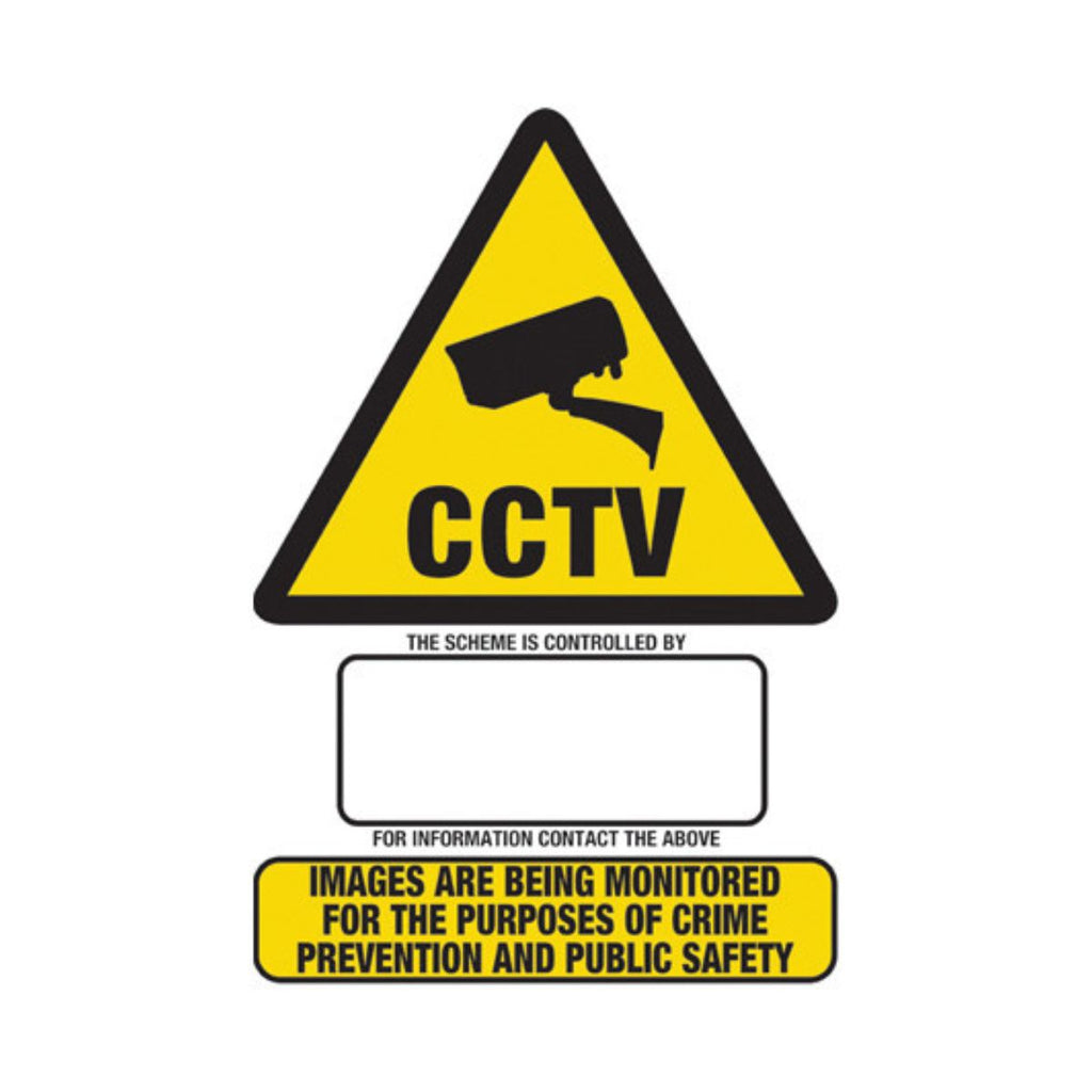 A3 CCTV Sign