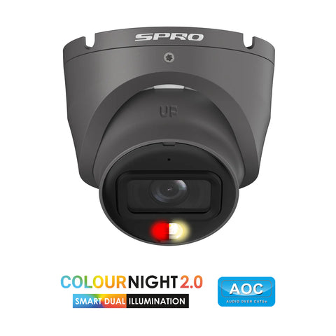 SPRO IP 6MP Colournight 2.0  Additional Camera Kit (Grey)