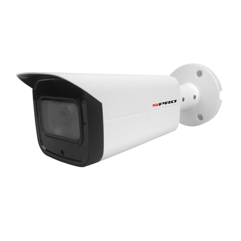 8MP 4K CCTV IP&nbsp;Bullet camera can capture images at 4 times the detail of&nbsp;full HD (1080P). The results are stunning when viewed back through a TV screen or monitor that supports 4K resolution. &nbsp;These cameras are suitable for indoor and outdoor use and only require the one cable for both power and video if connected directly to the IP NVR or a POE switch.