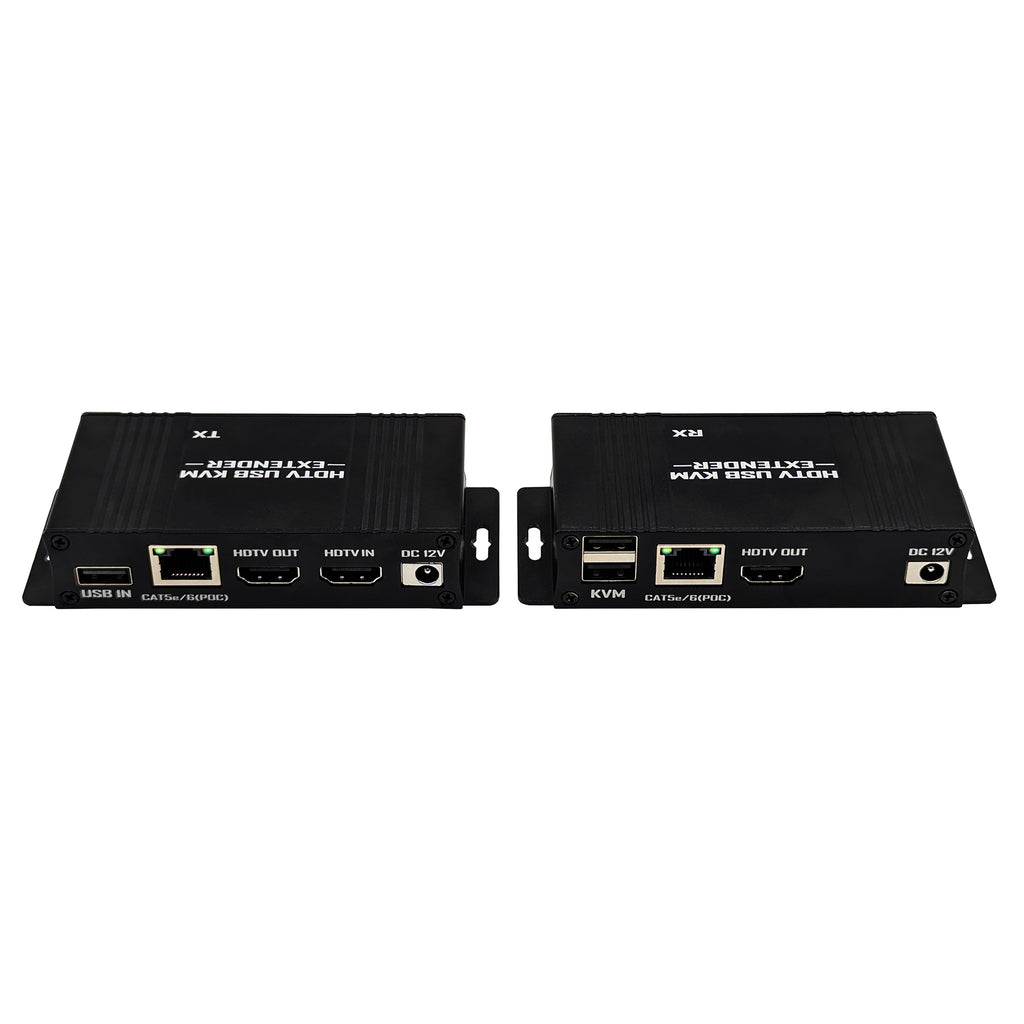 1080P HDMI & USB Extender, PoE, 50 Metres