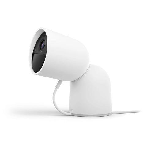 Philips Hue Secure wired camera with desktop stand side profile