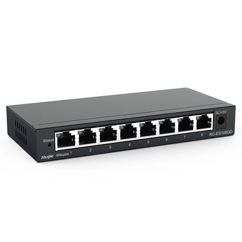 Ruijie Reyee Ruijie Reyee 8 Port Gigabit Unmanaged Desktop Switch