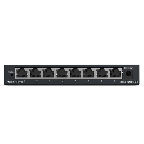 Ruijie Reyee 8 Port Gigabit Unmanaged Desktop Switch