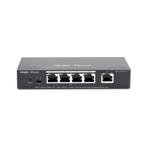 Ruijie Reyee 5-Port Gigabit Smart Cloud Managed Non-PoE Switch