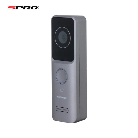 SPRO Active Deterrence LITE IP Camera & Doorbell Kit (White)